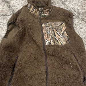 Drake Sherpa Fleece Vest